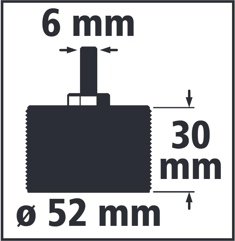 Wolfcraft مبرد أسطوانة وولفكرافت، Ø 52 مم I 2520000 - Image 5